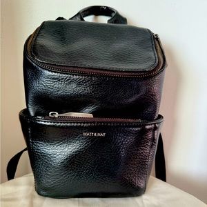 MATT & NAT Mini BRAVE Vegan Leather Backpack